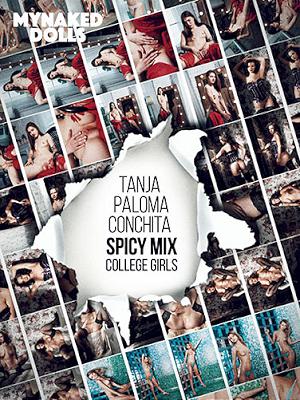 [MyNakedDolls×Conchita×Paloma×Tanja] 2022-04-04 Spicy Mix College Girls